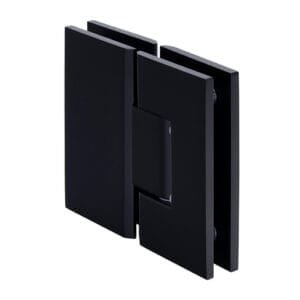 180 Degree Glass to Glass Shower Hinge Black