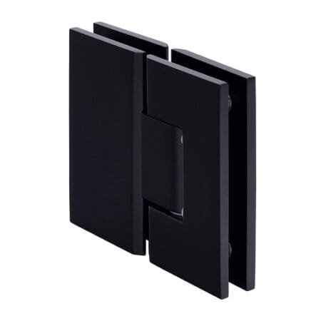 180 Degree Glass to Glass Shower Hinge Black