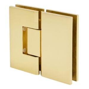 180 Degree Glass to Glass Shower Hinge Gold