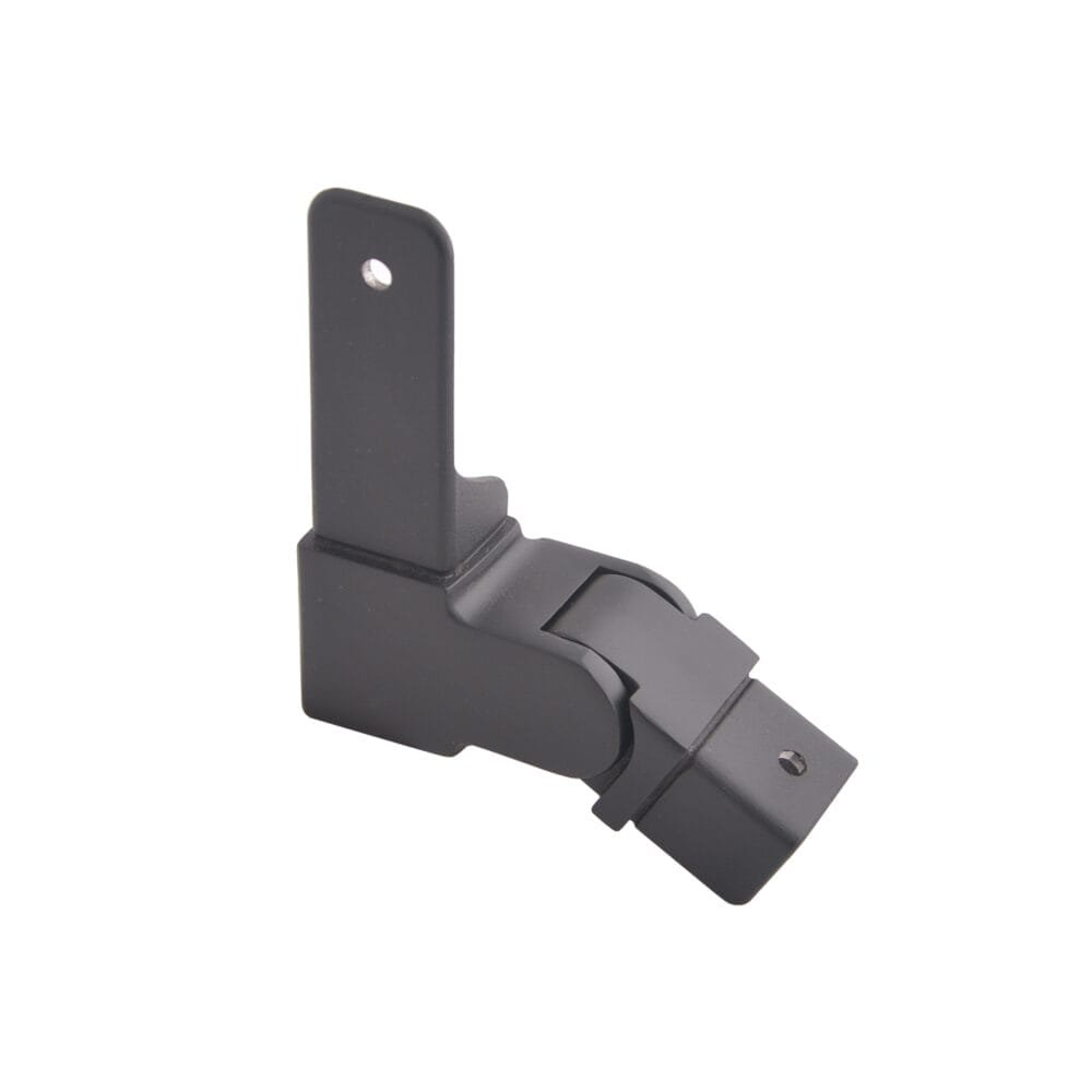 Corner Vertical Adjustable Black Connector Left