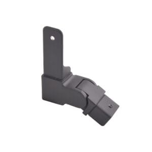 Corner Vertical Adjustable Black Connector Left