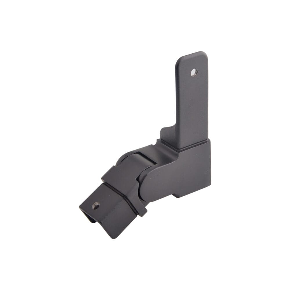 Corner Vertical Adjustable Black Connector Right