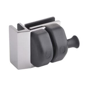 Libra Ex-90 Glass To Glass Mirror Latch with Plastic Cap
