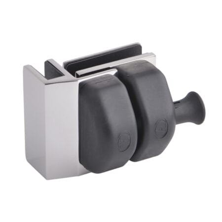 Libra Ex-90 Glass To Glass Mirror Latch with Plastic Cap