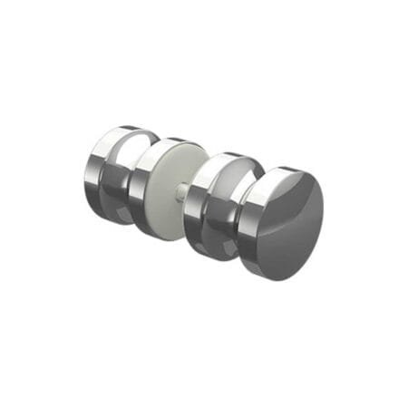 Round Glass Handle Satin
