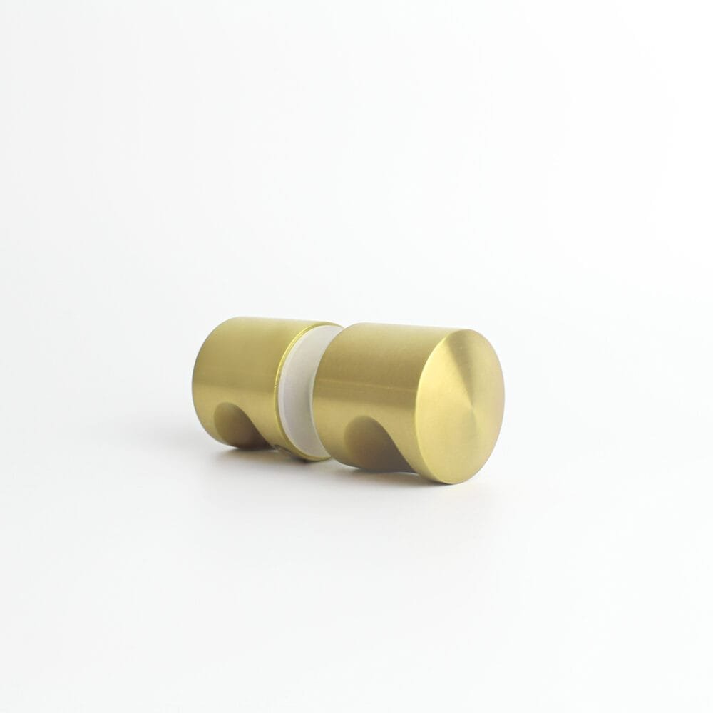 Shower Door Knob Gold