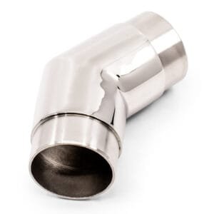 Φ38.1mm Round Handrail Adjustable satin Joiner